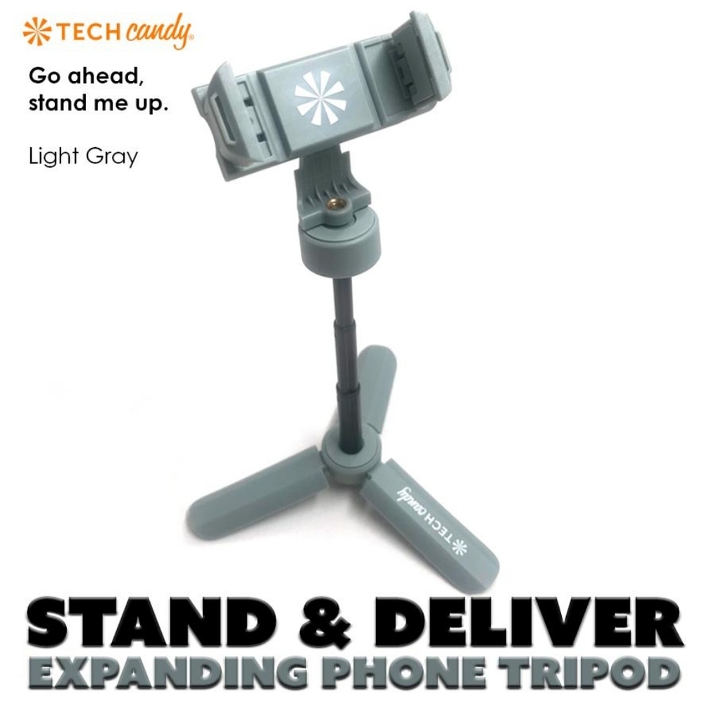 TECH Candy STAND & DELIVER EXPANDING PHONE TRIPOD